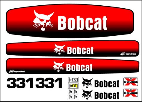 bobcat mini excavator 331 6808474 decal warning|BOBCAT 331, 331E, 334 COMPACT EXCAVATOR Service .